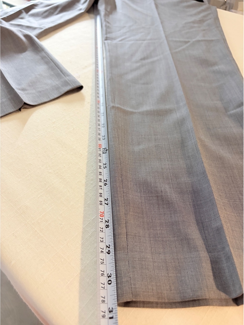 Lauren Ralph Lauren Men's Gray Wool Blend Dress Pants Size 40 - Picture 11 of 12